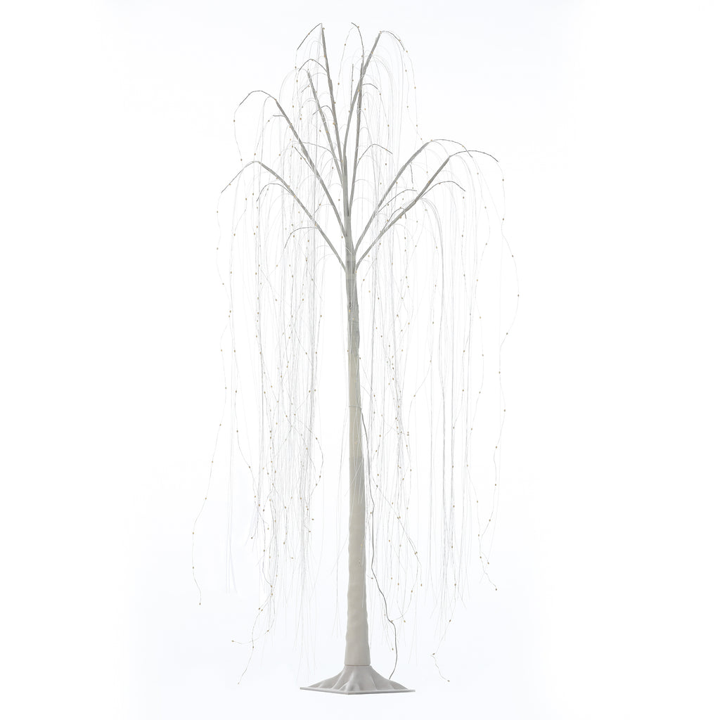 LED Willow Tree Decorative Light with RGB Control – Flexible Copper Branches, Remote & App-Controlled, for Indoor & Outdoor Decor