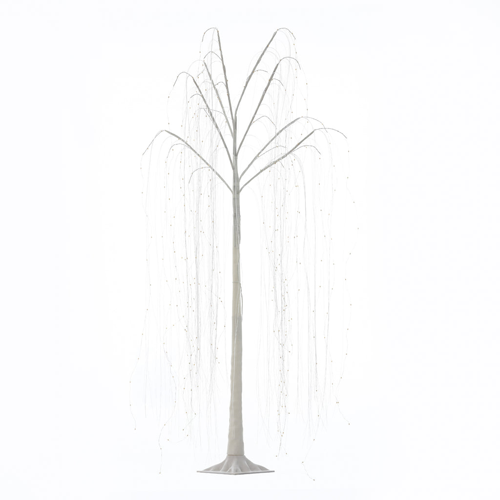 LED Willow Tree Decorative Light with RGB Control – Flexible Copper Branches, Remote & App-Controlled, for Indoor & Outdoor Decor