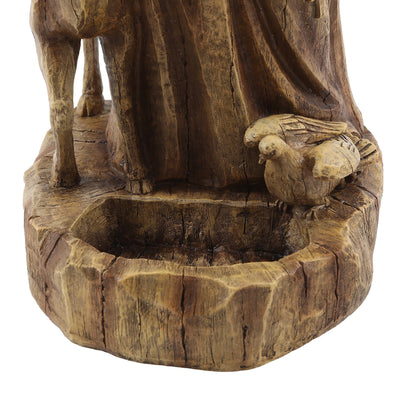 Saint Francis with Companions Garden Polyresin Statue